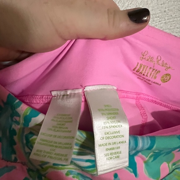 LILLY PULITZER Monica Skort in Mandevilla Baby Print UPD 50+ Women's Size 16 - Picture 3 of 4